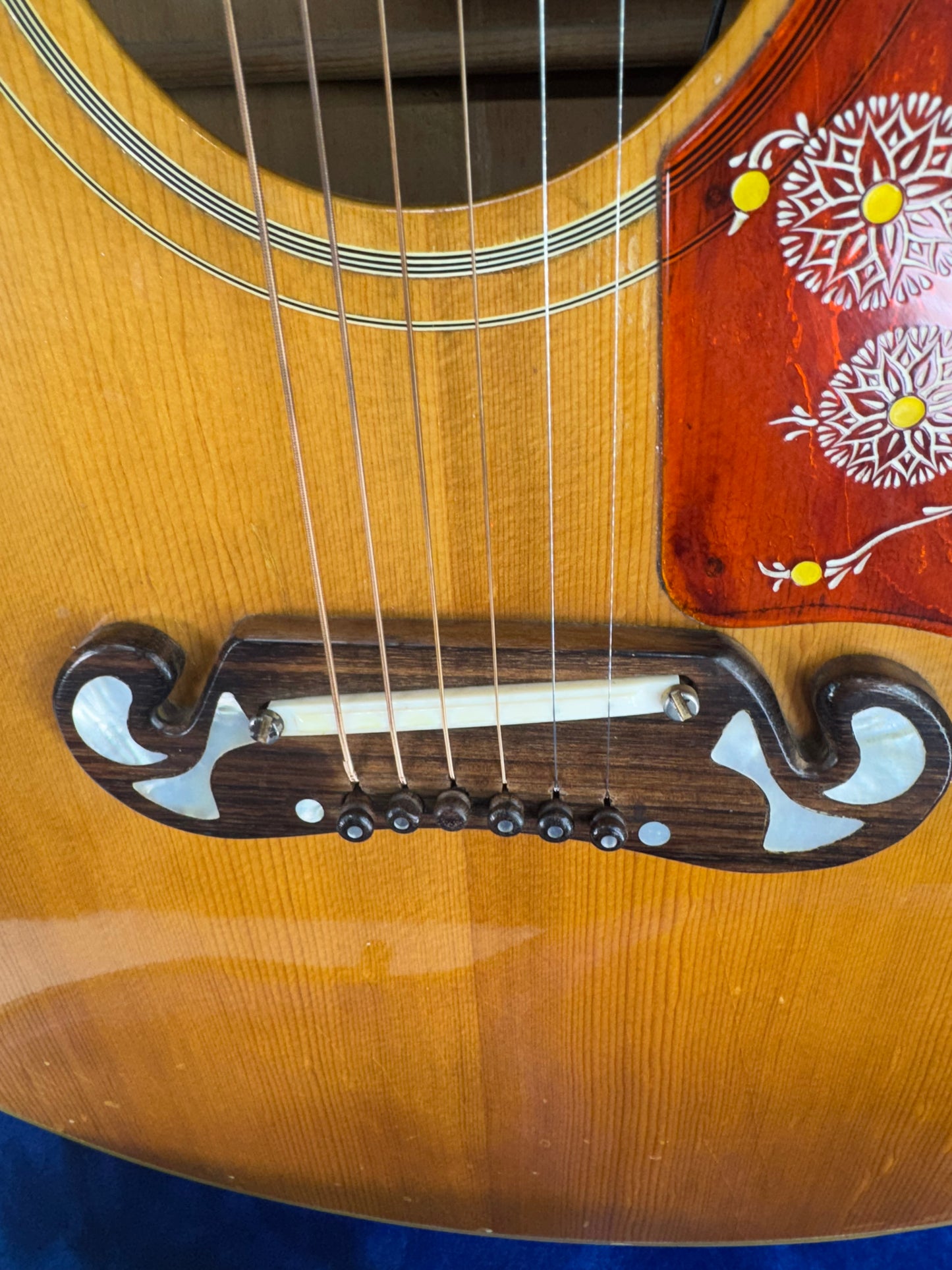 Gibson SJ 200 1969 "Thurston" W/OHSC