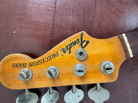 Fender Precision Fretless Bass Neck 1972 - Natural