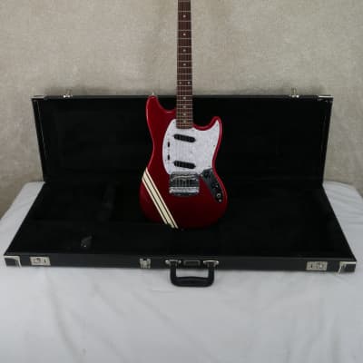 Fender MUSTANG Candy Apple Red CIJ w/Stripe s/HSC #P088687