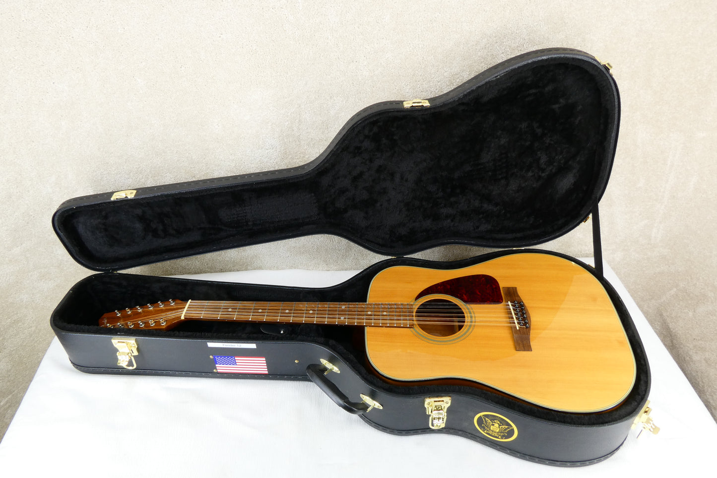 Fender F 310 -12 1980's - Natural with Gig Bag
