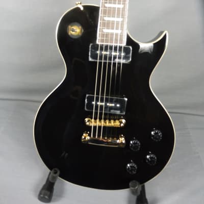 Vintage V100 PBB P90's Boulevard Black with New Gig Bag