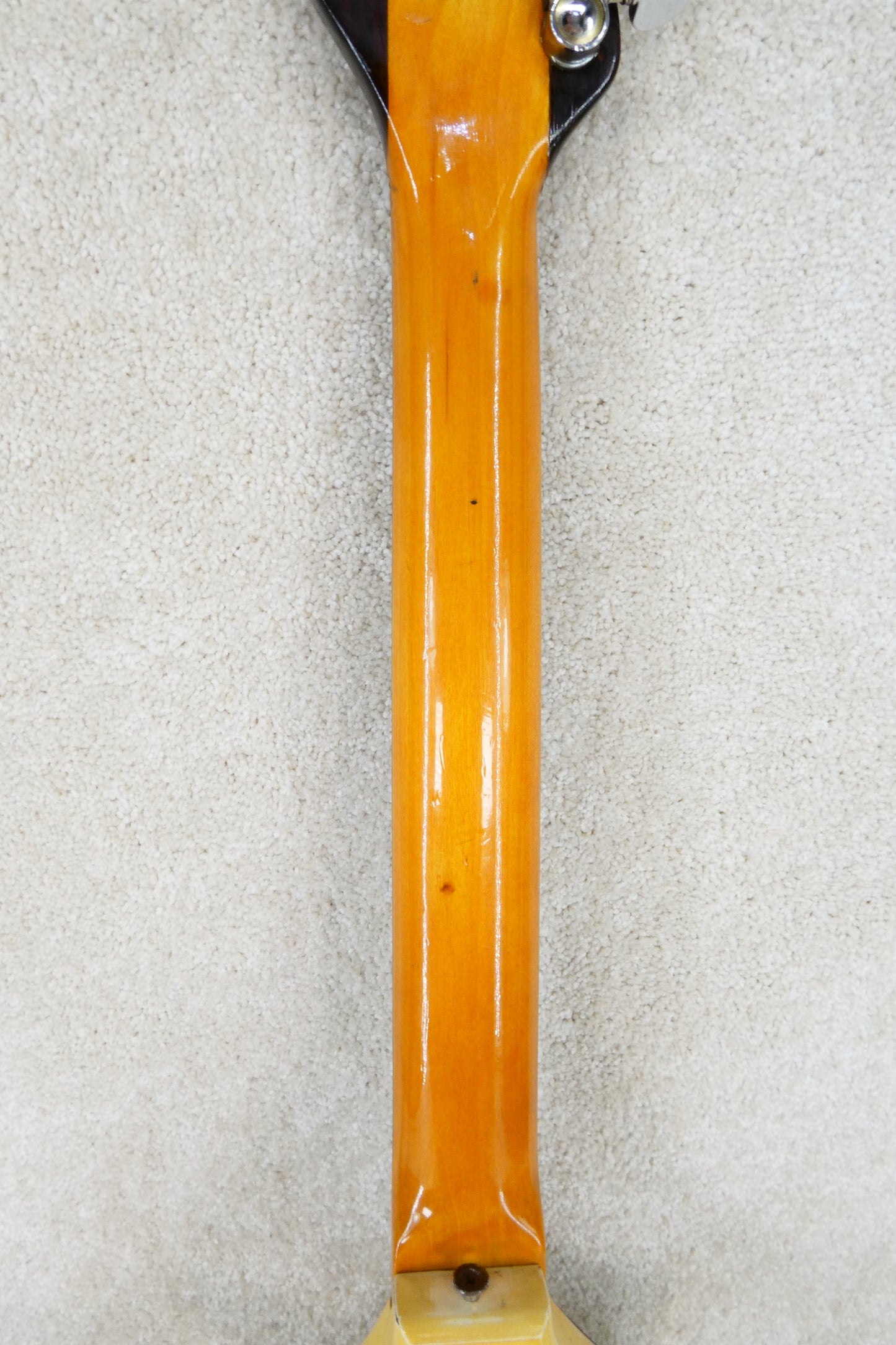 Coral Sitar Refinished to Mellow Yellow W/OHSC