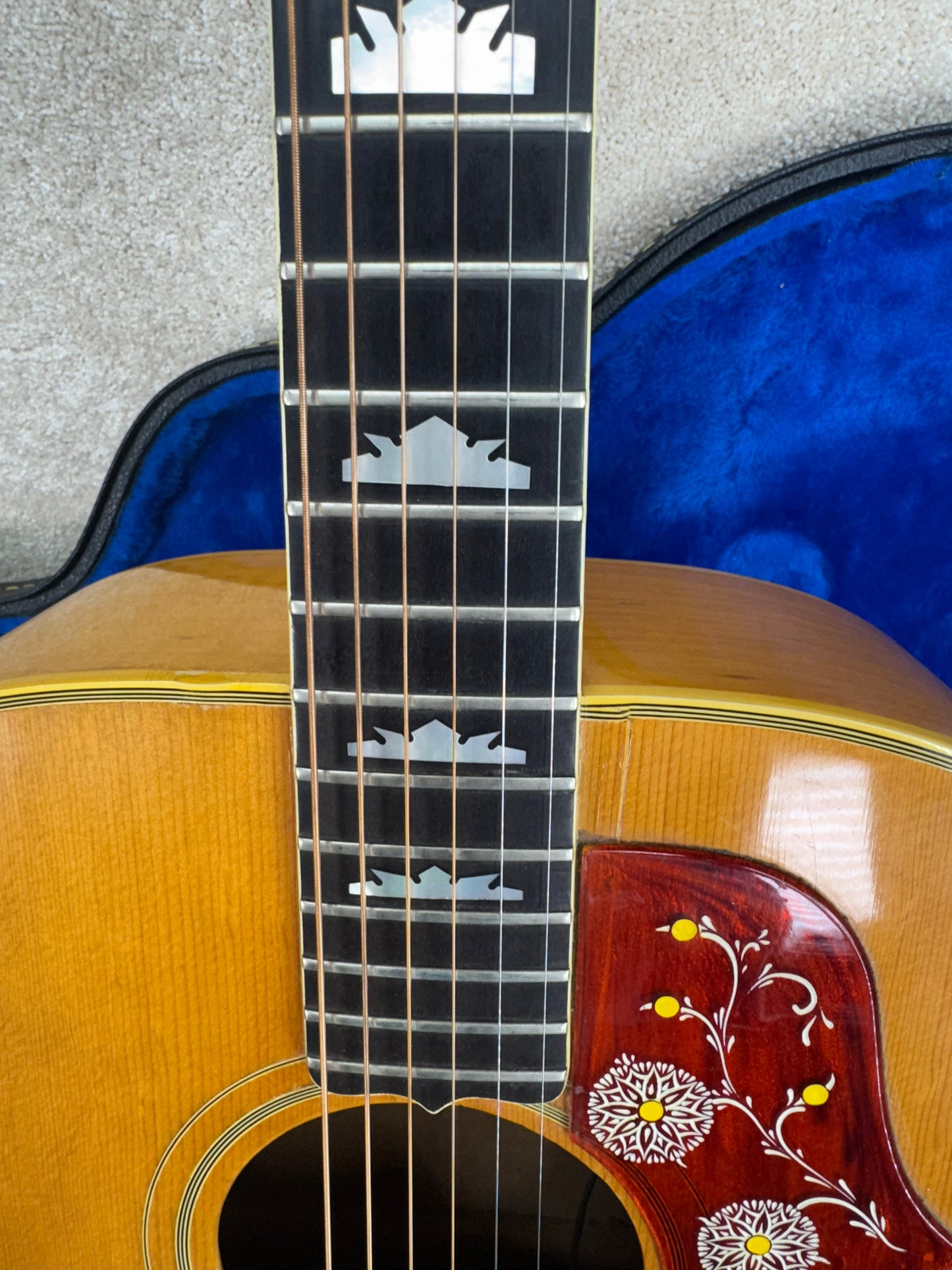 Gibson SJ 200 1969 "Thurston" W/OHSC