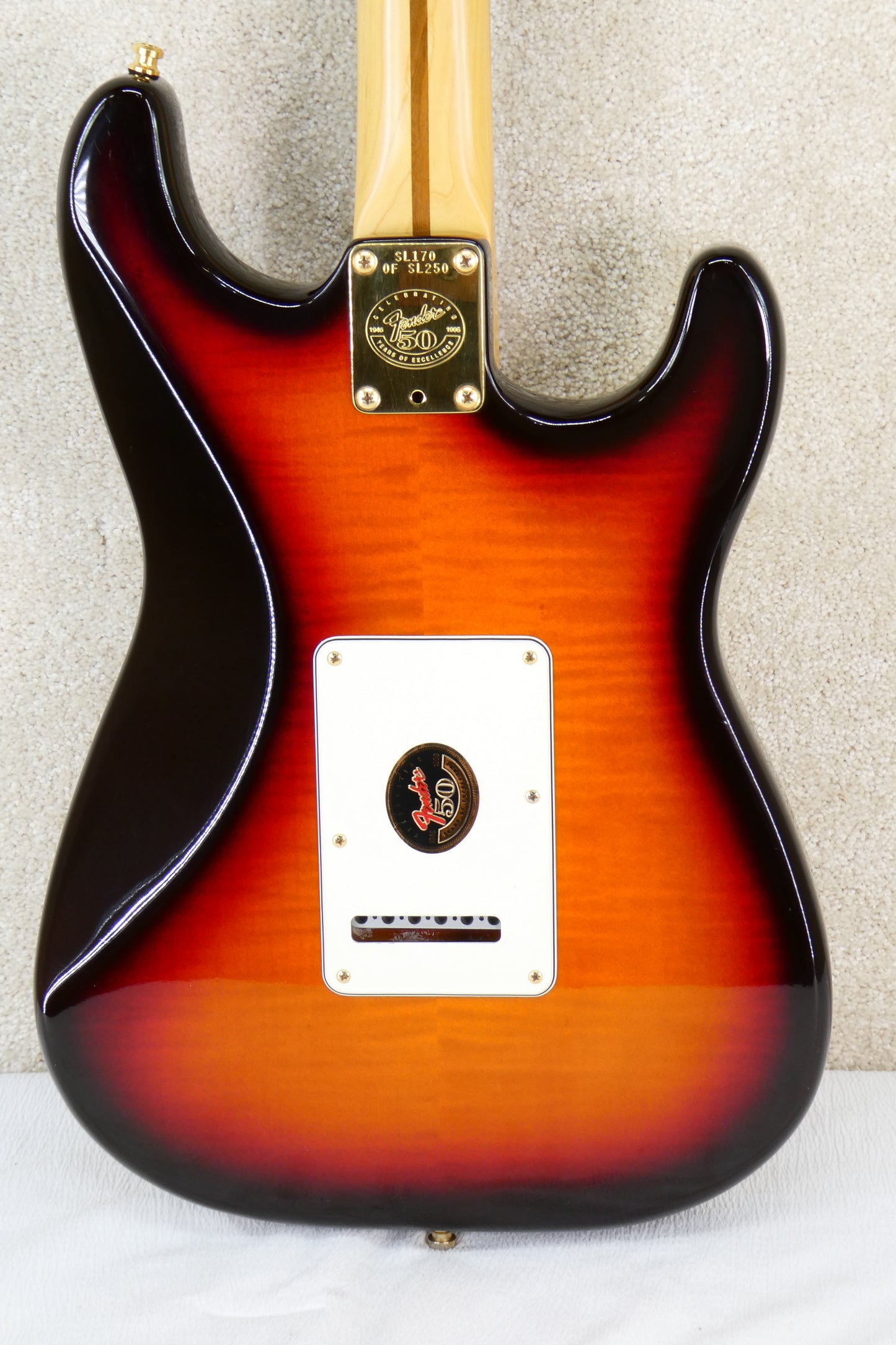 Fender 50th Anniversary Stratocaster one of 250 LEFTHANDED Ever Made 1996 - Sunburst