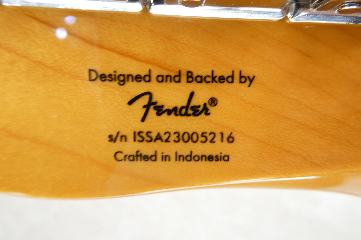 Squier Telecaster Custom NBNC #5216