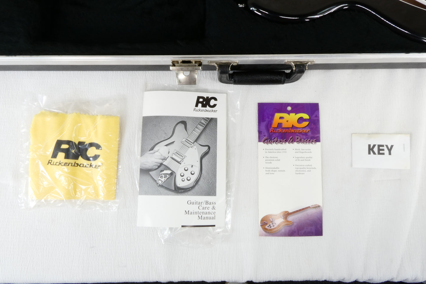 Rickenbacker 360 Jet Glo with OHSC