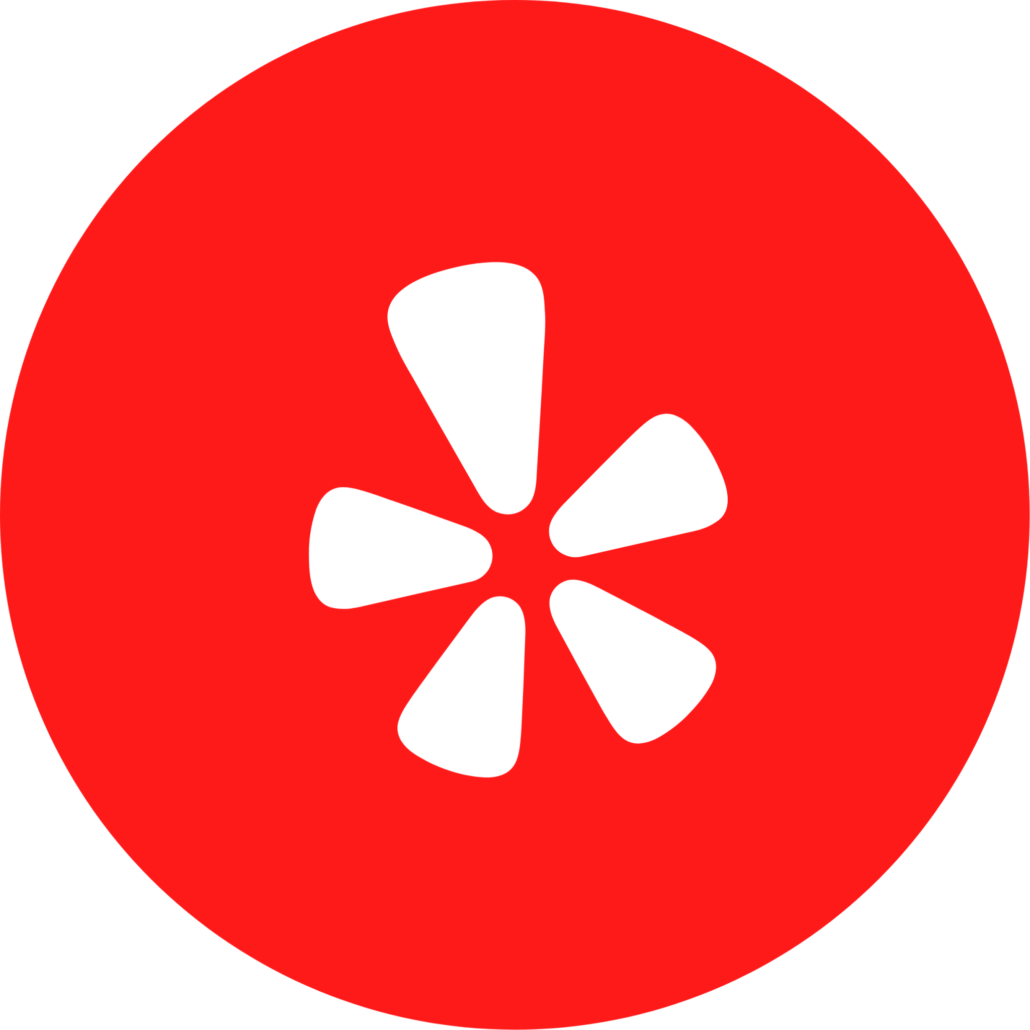 Yelp logo with link to AVG Yelp Reviews