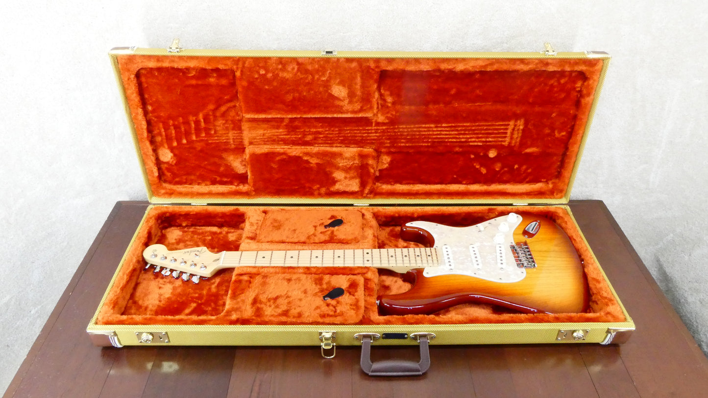 Fender American Standard Stratocaster 2013 - Sienna Sunburst w/Tweed HSC #US13035832 USED