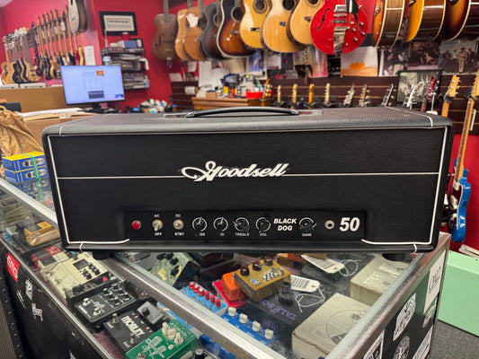 Goodsell  Black Dog 50 Late 1980's  - Black  A Chance to own an extemely Rare Amp !