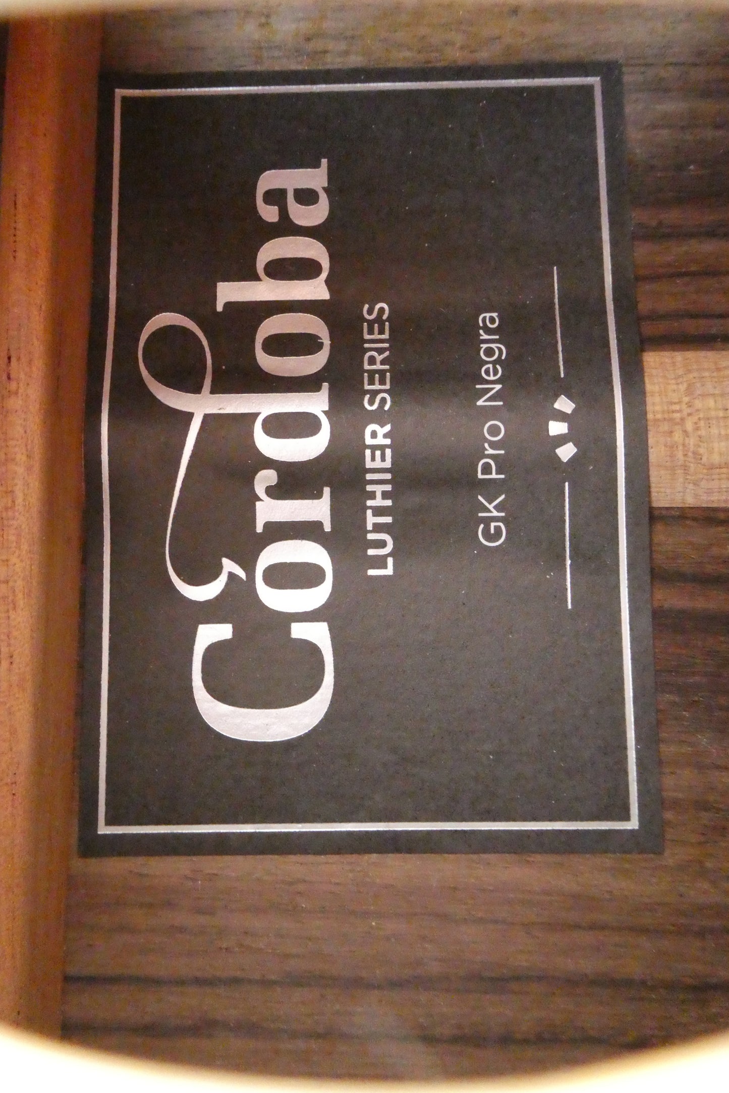 Cordoba Luthier Series GK Pro Negra 2020s - Natural w/Kremona HSC