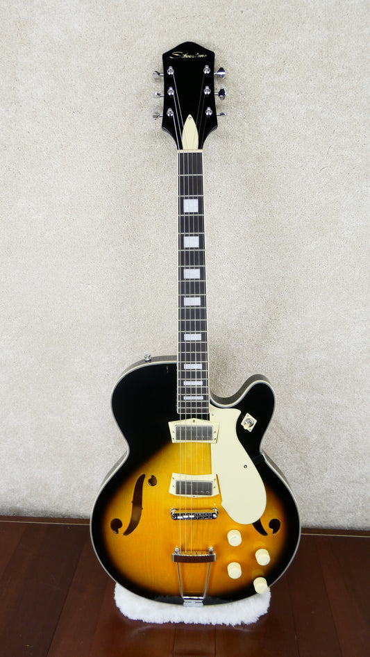 Silvertone 1446 1960s - Tobaccoburst #M25111195 NEW  With Trapeze Tailpiece