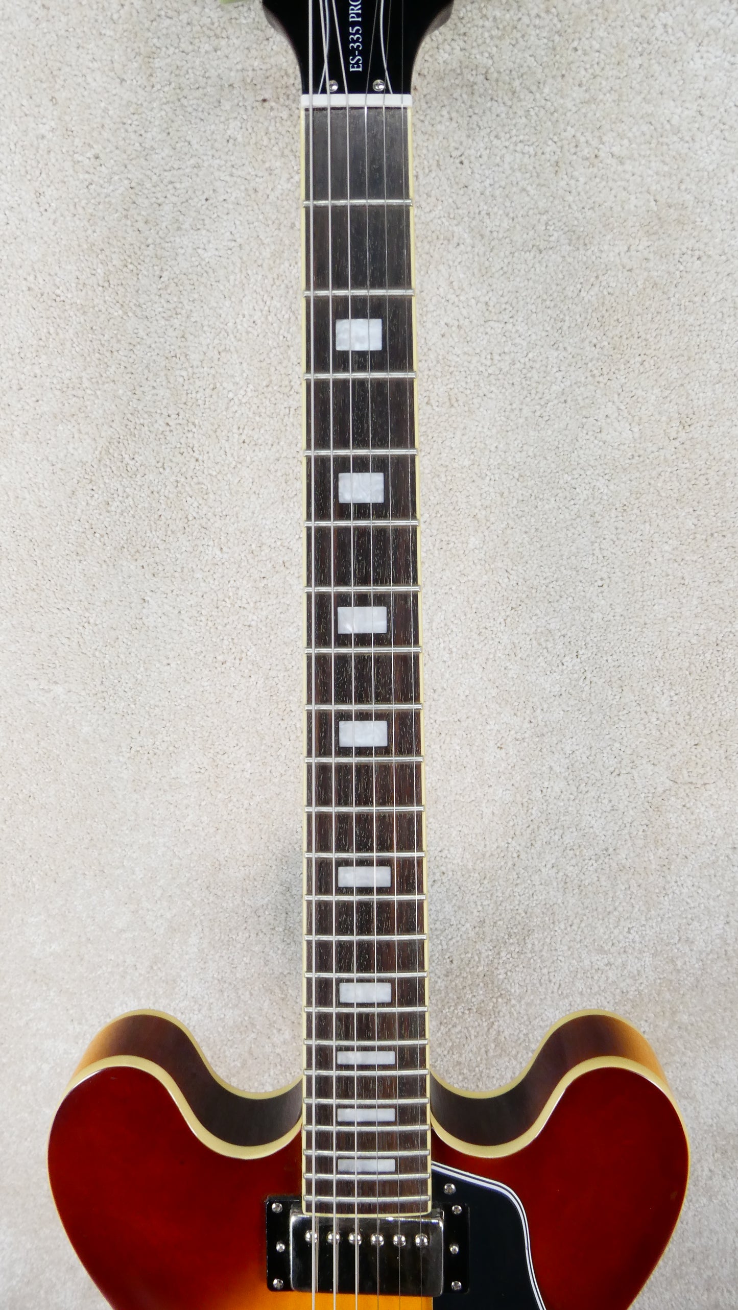 Epiphone ES-335 Dot Pro IT Duke Robillard w/GB USED AVG #16051501159