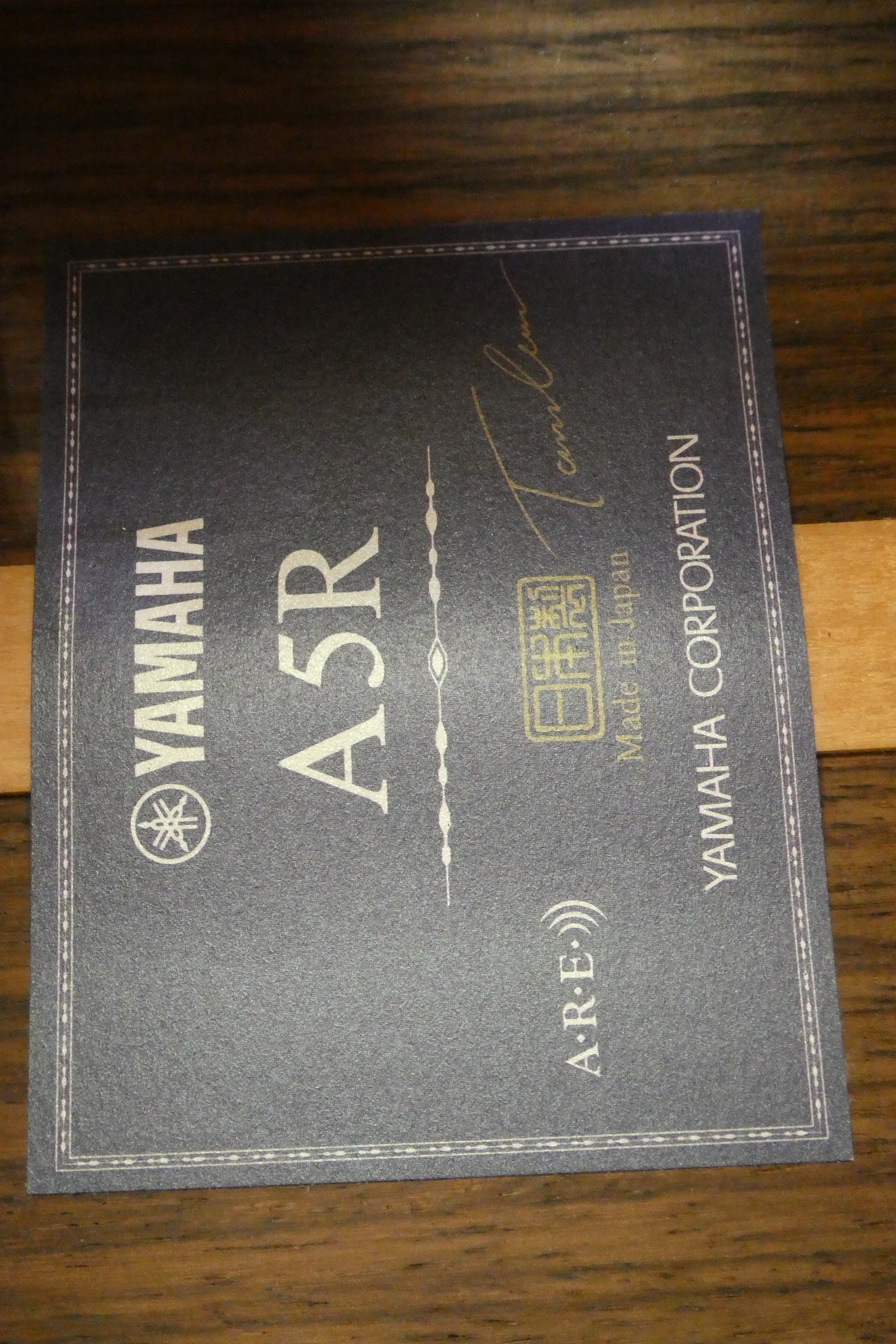 Yamaha A5R-VN Dreadnought with Electronics 2010s - Vintage Natural