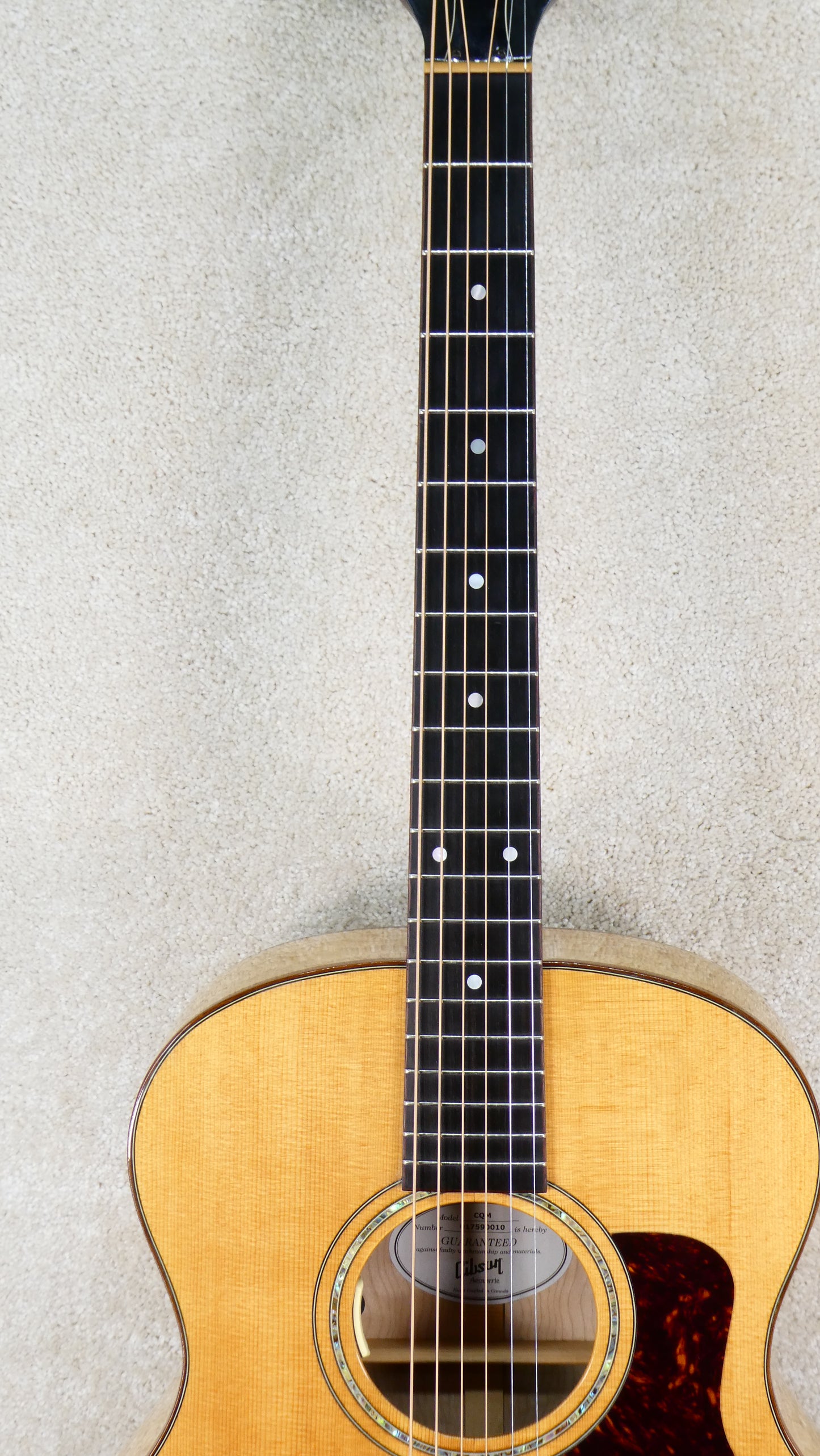 Gibson  CQM  Songmaker  2009 - Natural  Very Rare Made in Canada Guitar