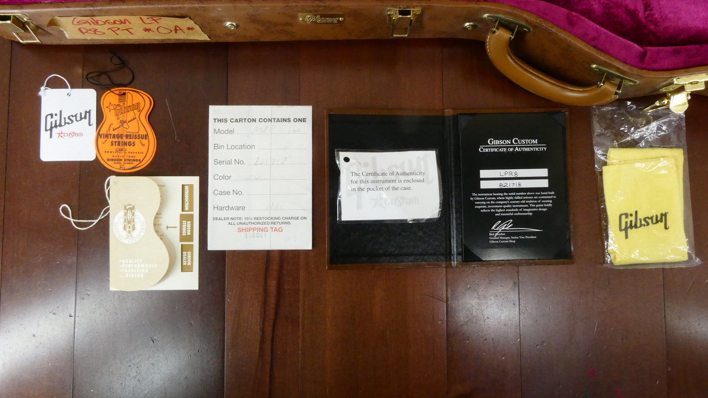 Gibson 2012 Les Paul Custom Shop 58 Plaintop #821718  w/OHSC USED