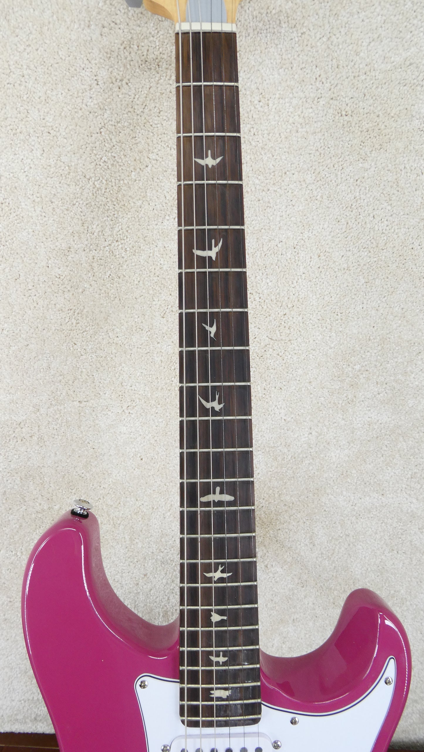 PRS SE Silver Sky 2022 - 2023 - Dragon Fruit w/GB USED #CTI F004608