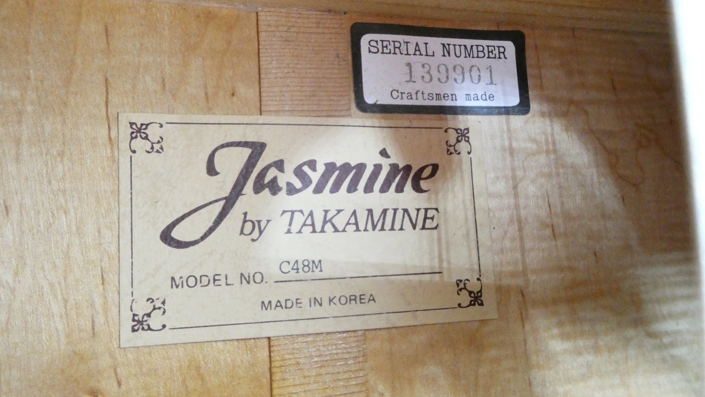Takamine Jasmine C48M Classical #139901 w/HSC