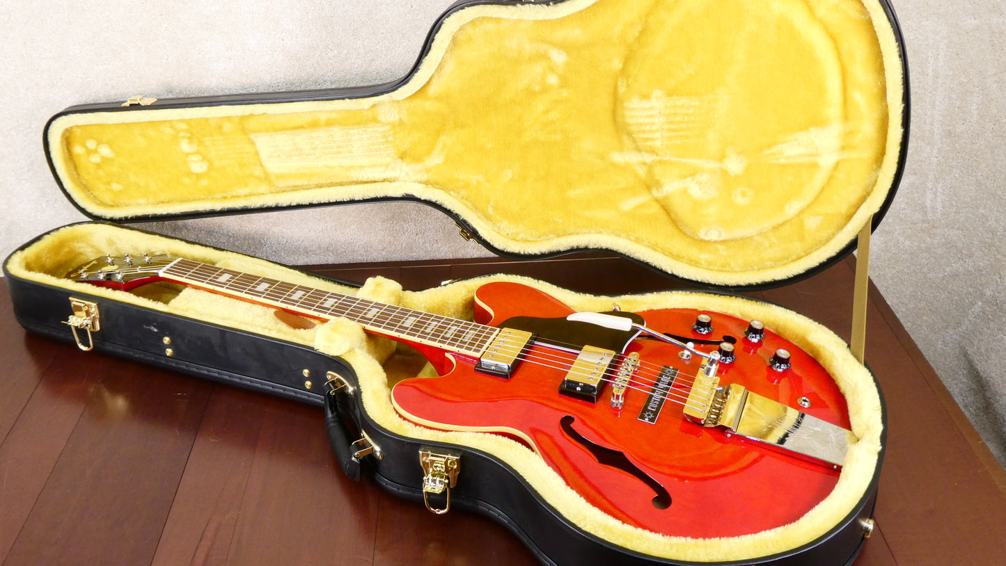 Epiphone Joe Bonamassa '62 ES-335 Sixties Cherry Red Custom Shop #22051510899 w/OHSC USED