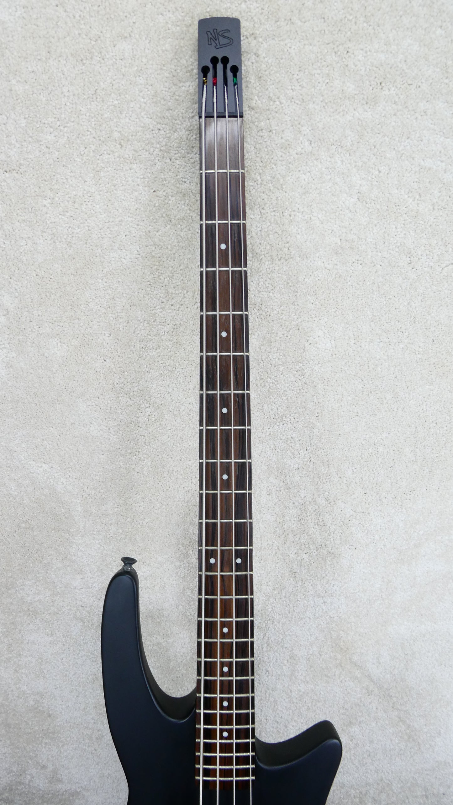 Ned Steinberger NS Radius Wave 4 2010 - Matte Black #W160039 w/GB