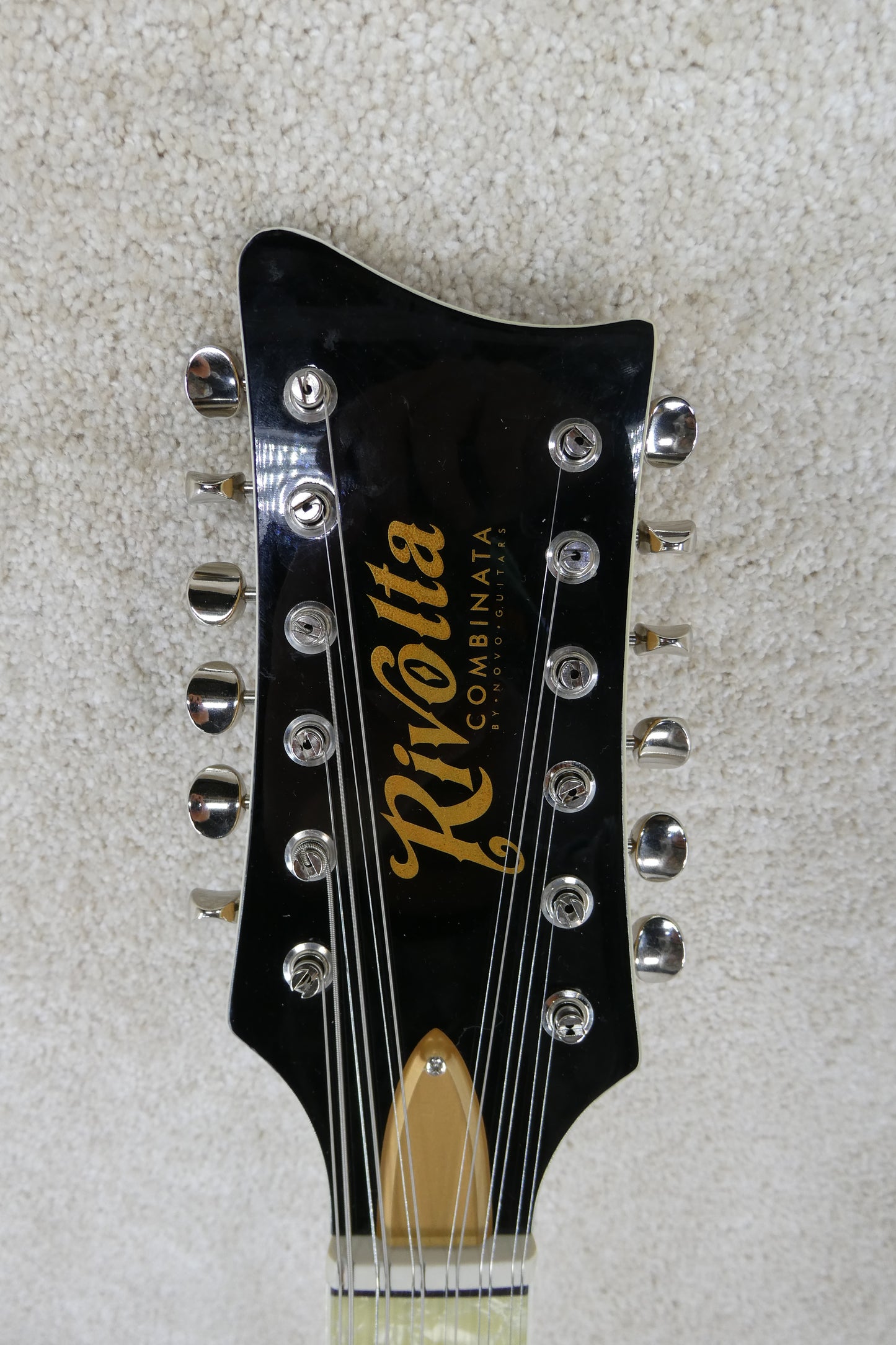 Rivolta Combinata 12 String - Blonde with Gig bag Modified