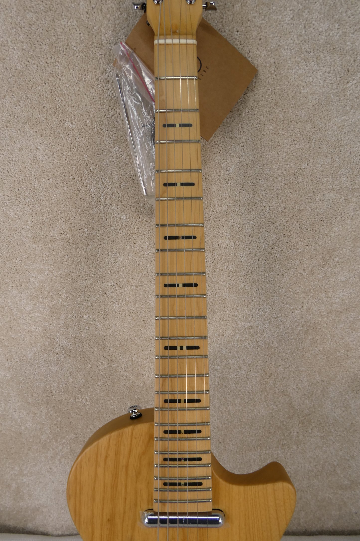 Sire Larry Carlton L5 Electric Guitar, Natural Satin