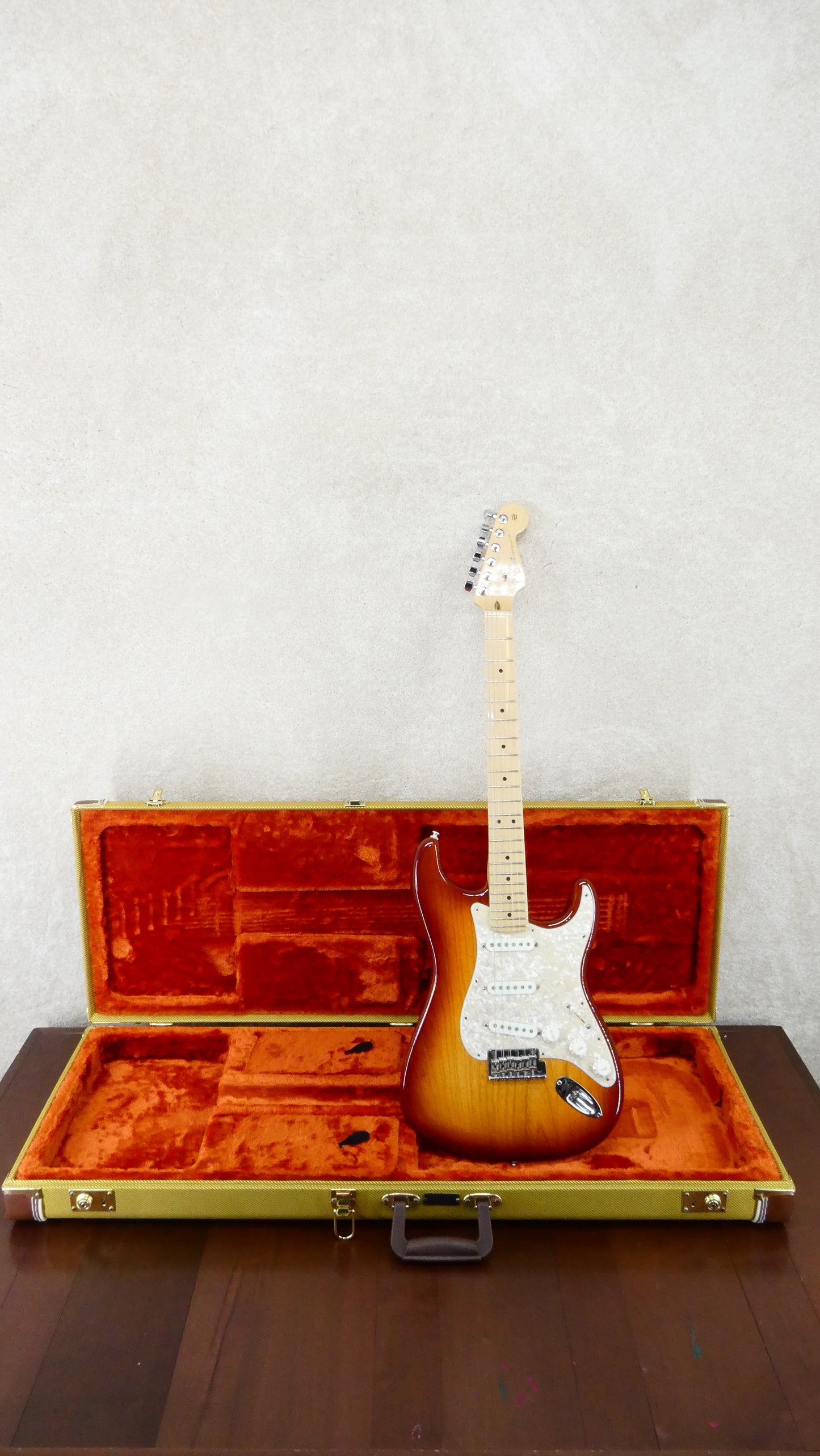 Fender American Standard Stratocaster 2013 - Sienna Sunburst w/Tweed HSC #US13035832 USED