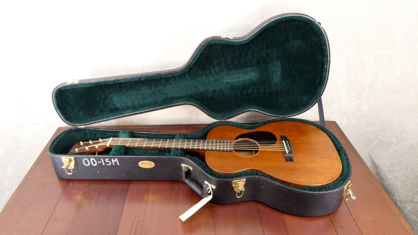 Martin 00-15M 2005 Natural w/HSC #2103050