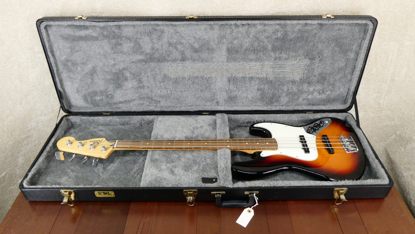 Fender Jazz Bass MIM Sunburst USED w/TKL Case