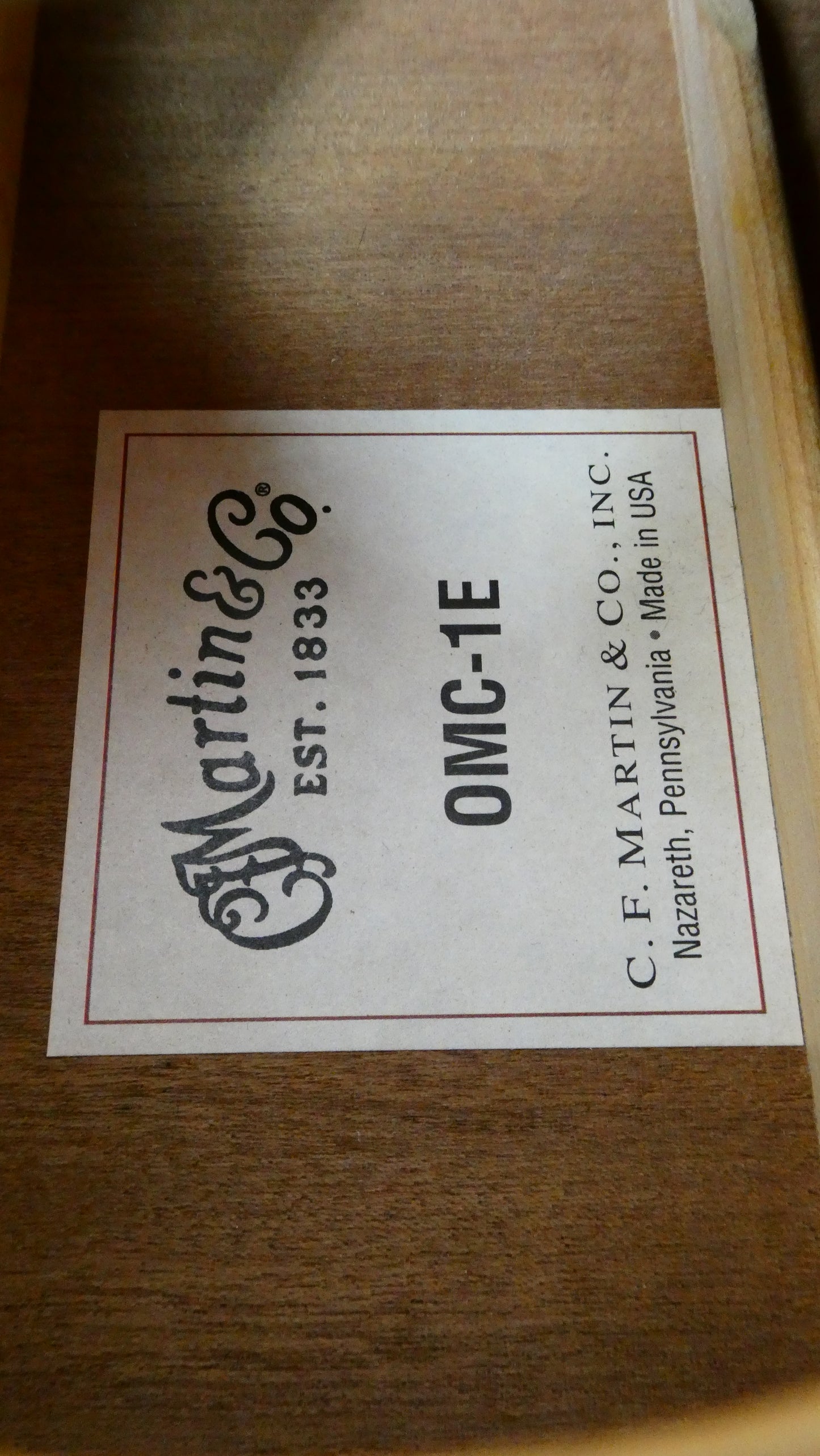 Martin OMC-1E USED w/HSC