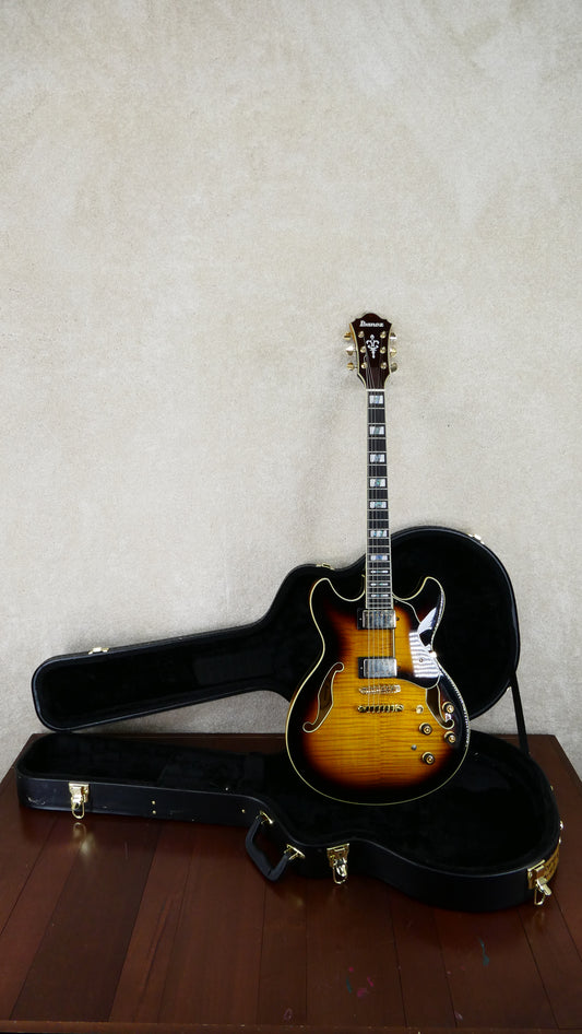 Ibanez AS153-AYS 5B-03 w/OHSC #PW21050016 USED