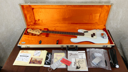 Fender Precision Bass '63 Reissue American Vintage 2013 Sonic Blue w/OHSC #V1312901 USED