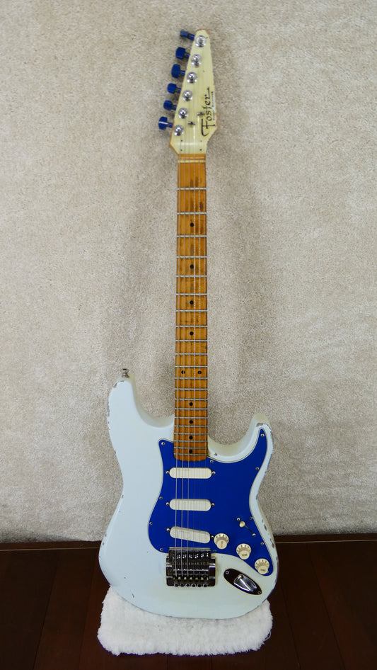 Foster S-Style Blue Partscaster Used