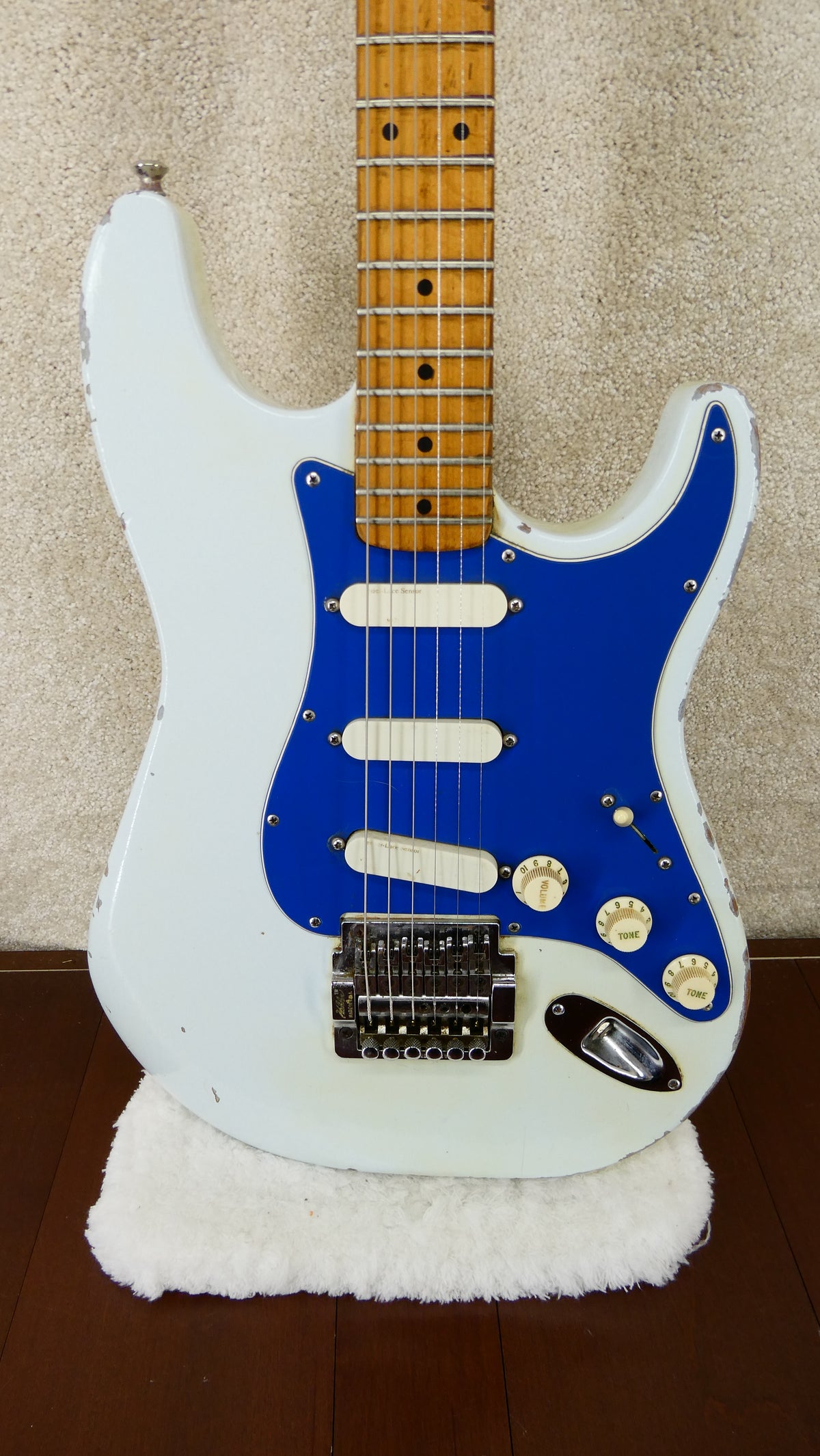 Foster S-Style Blue Partscaster Used