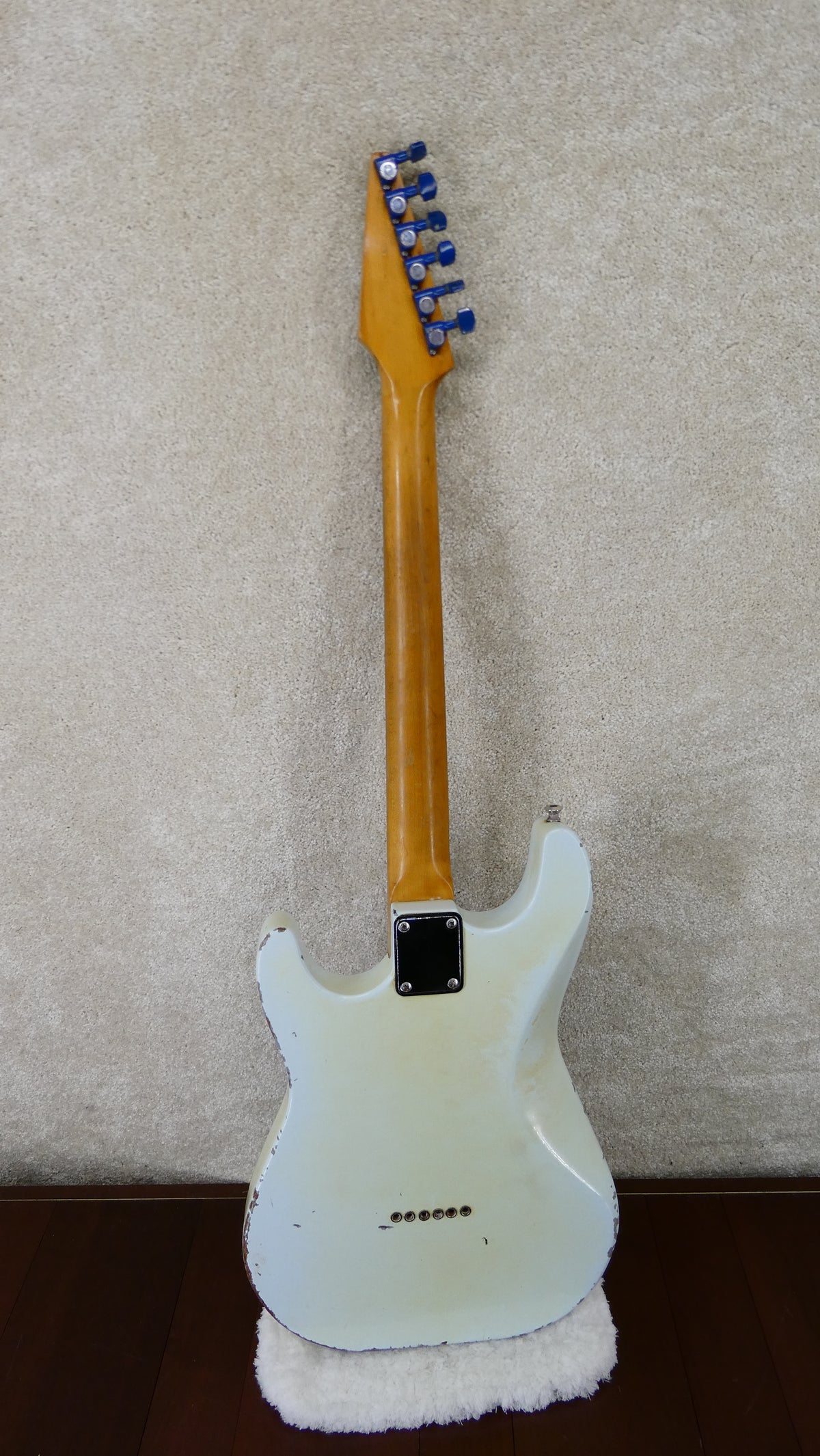 Foster S-Style Blue Partscaster Used