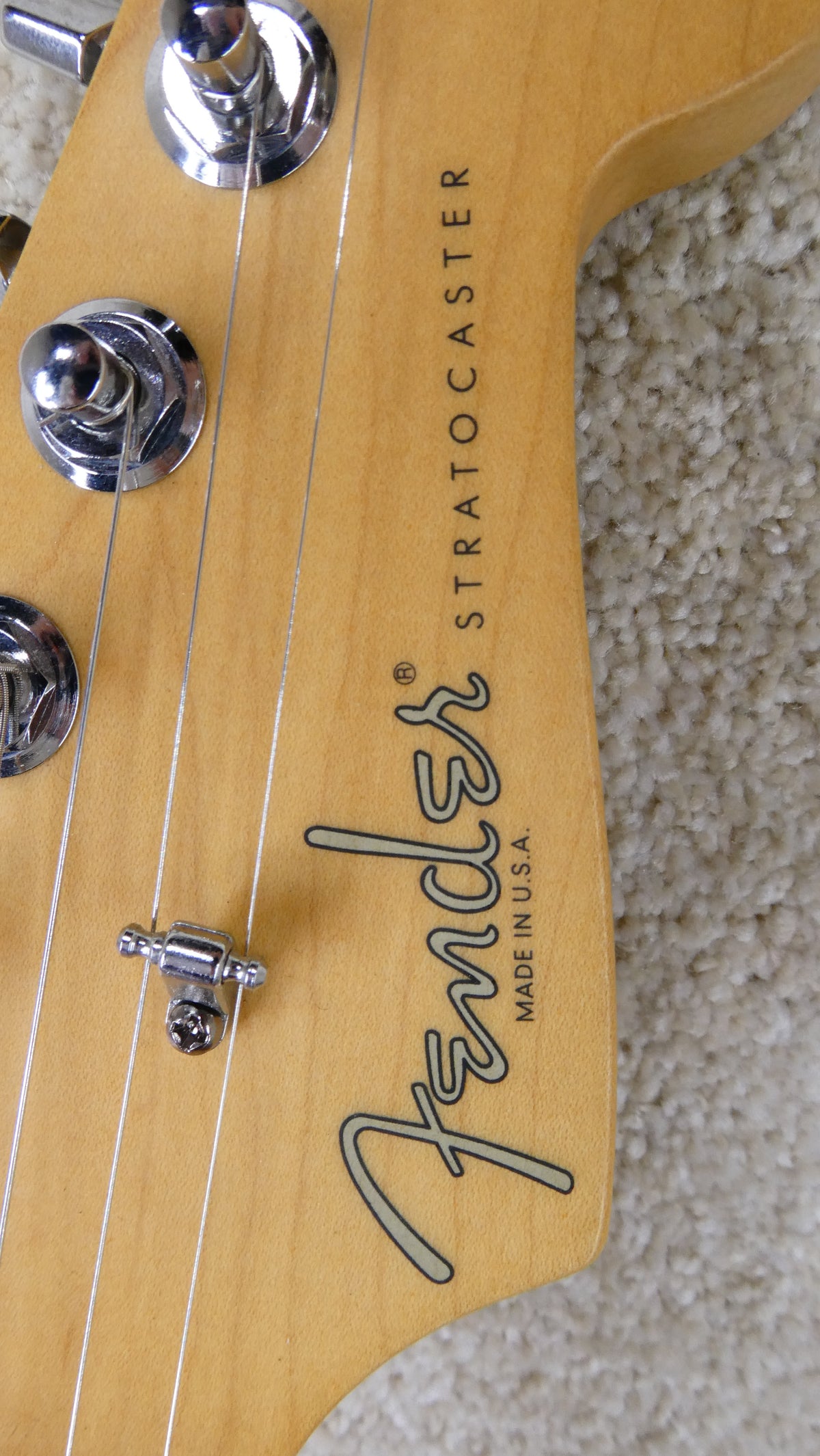 Fender Stratocaster USA Natural 2001 Used
