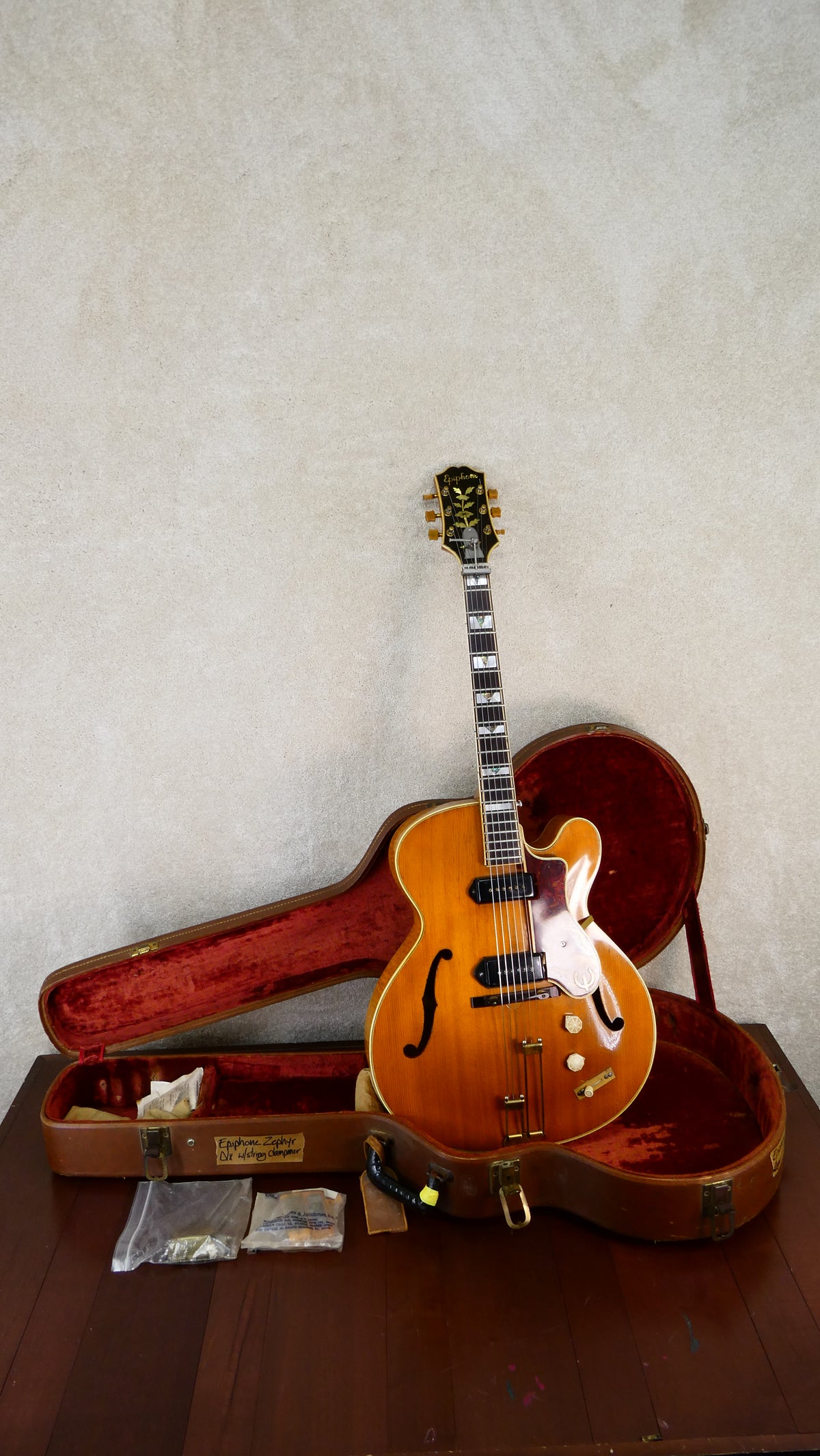 Epiphone Deluxe Zephyr Regent 1950 #60244 w/OHSC Used