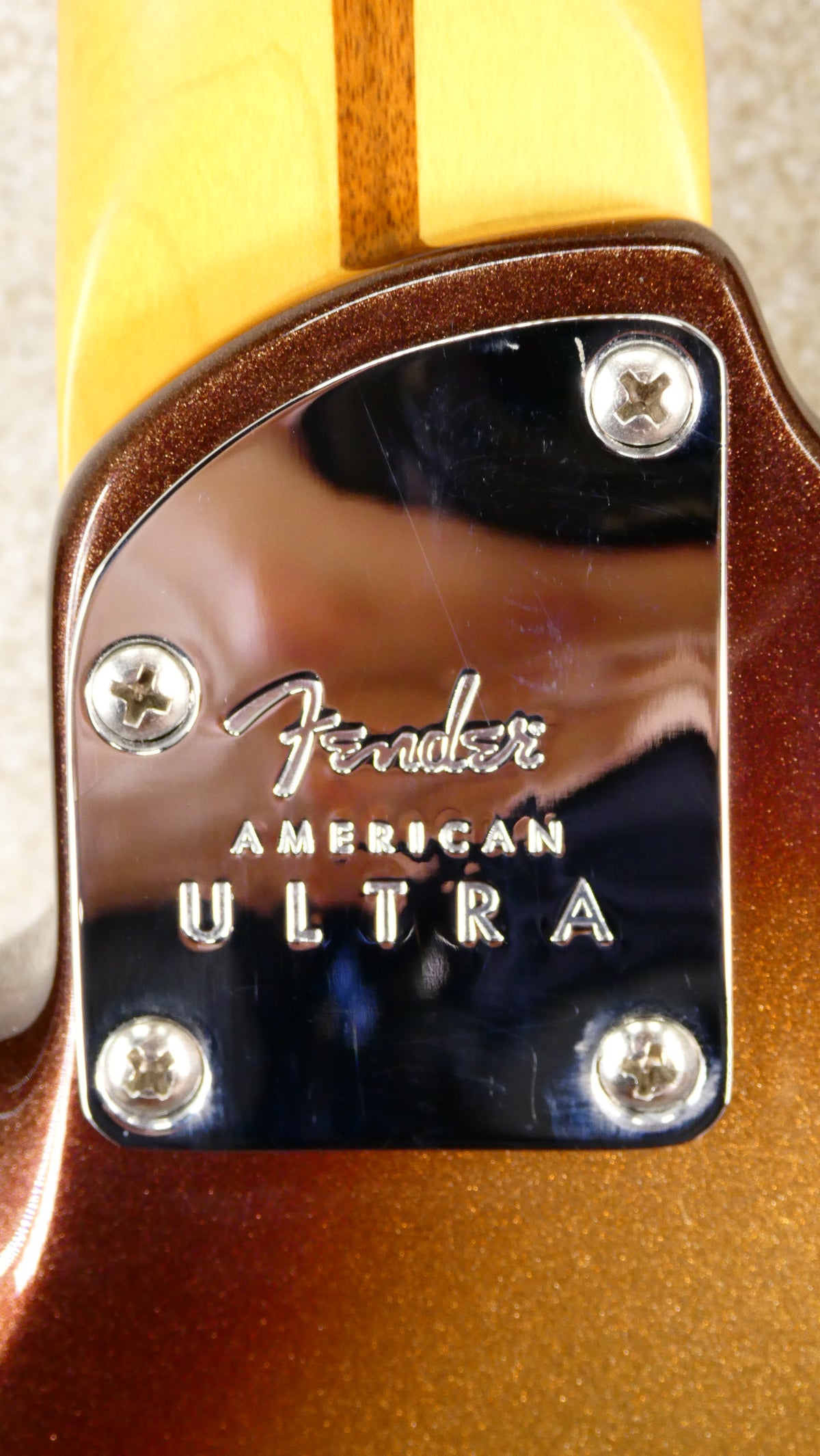 Fender American Ultra Stratocaster 2022 Mocha Burst Used