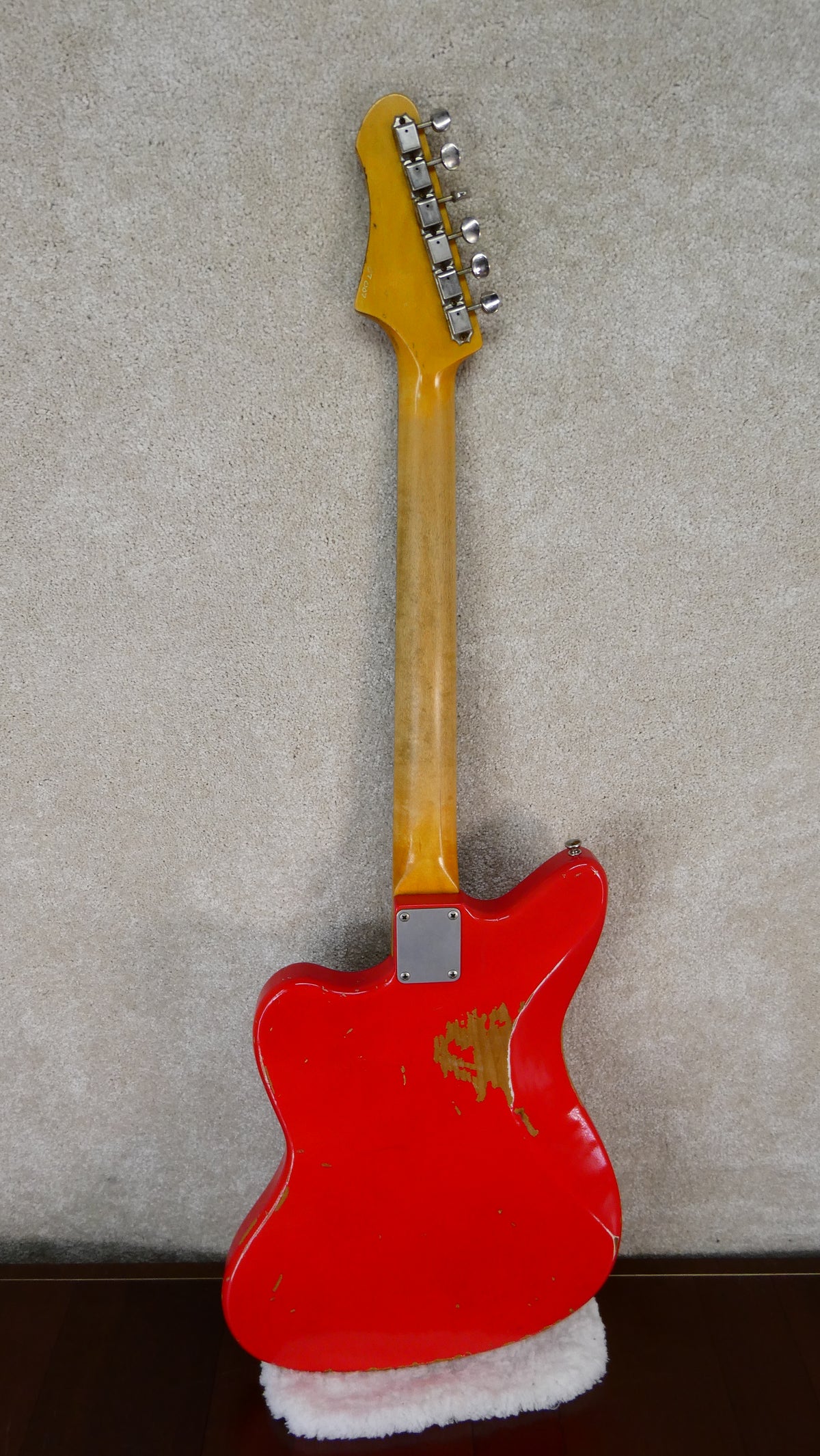 Fano Artifact JM-6 2006 'Fiesta Red' with Gig Bag Used
