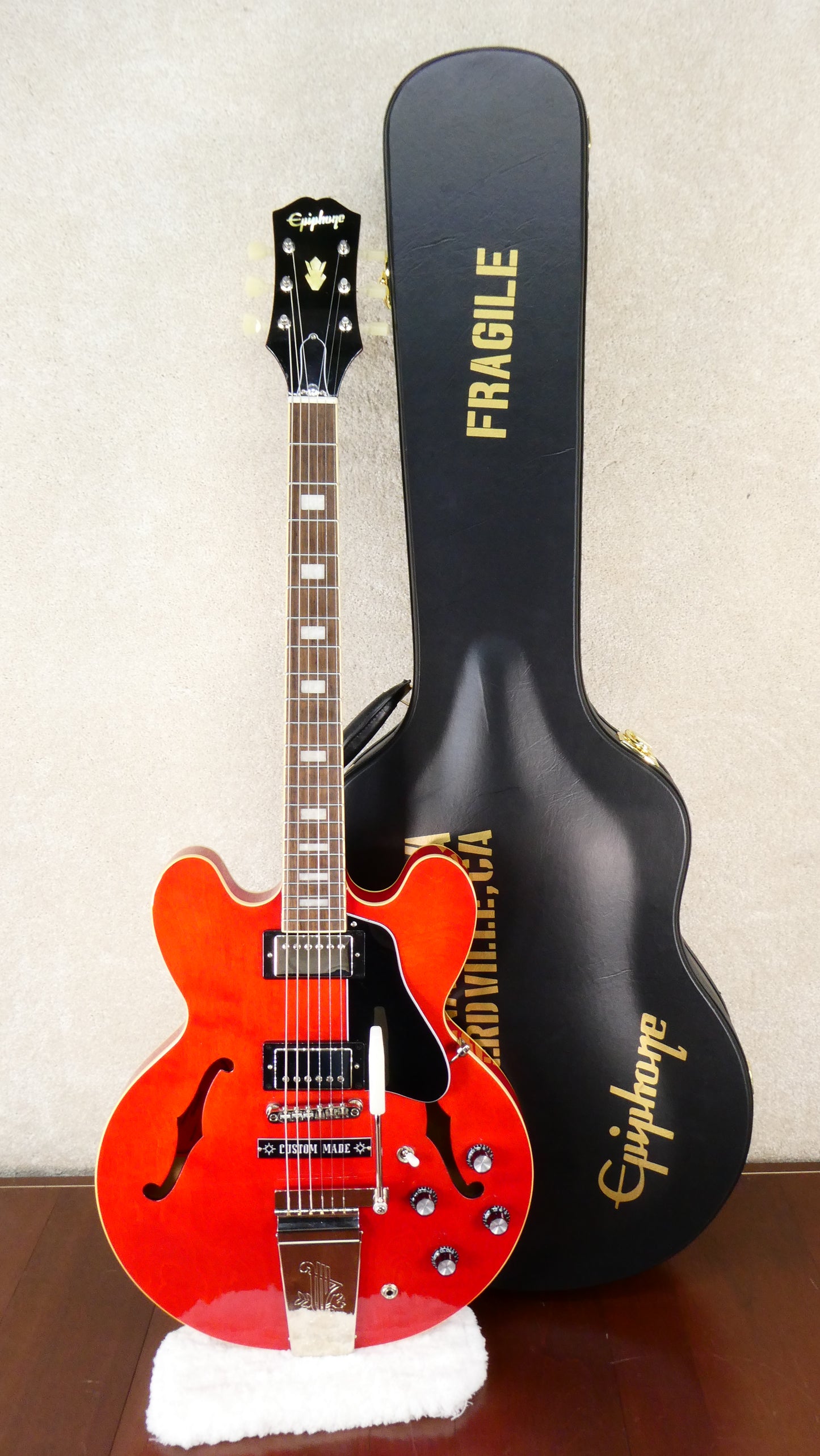 Epiphone Joe Bonamassa '62 ES-335 Sixties Cherry Red Custom Shop #22051510899 w/OHSC USED