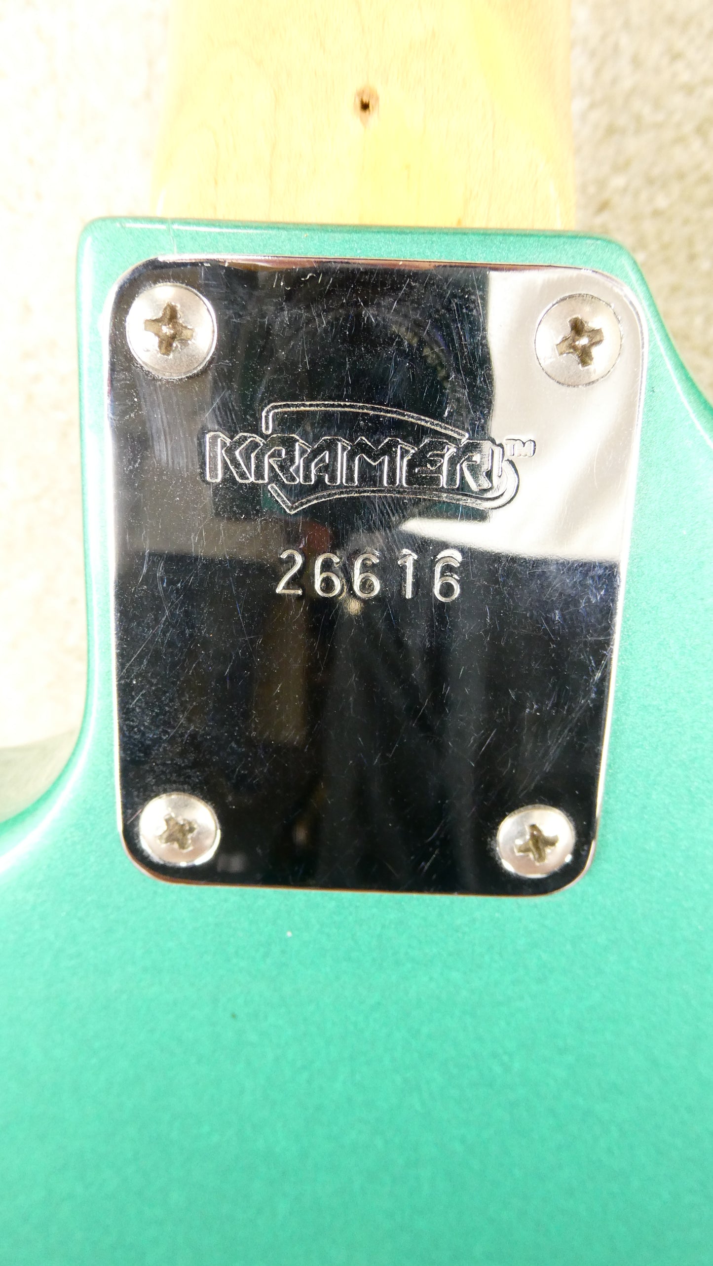 Kramer Focus 1000 Late 80's - Green #26616 w/HSC USED
