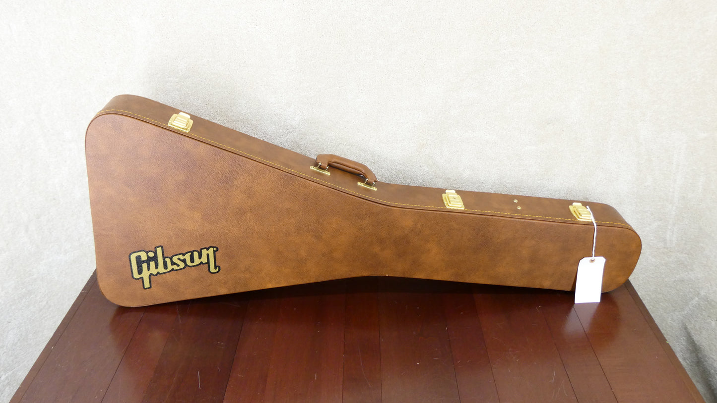Gibson Flying-V Case Brown Very Lightly Used Looks New Never Gigged !