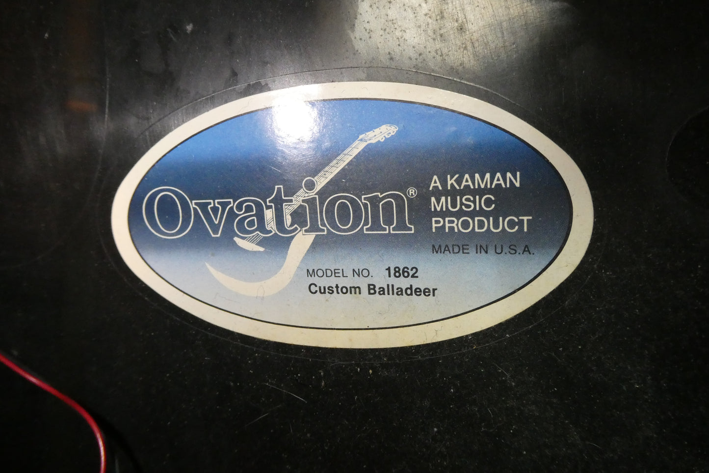 Ovation BALLADEER 1617 Nat w/OHSC