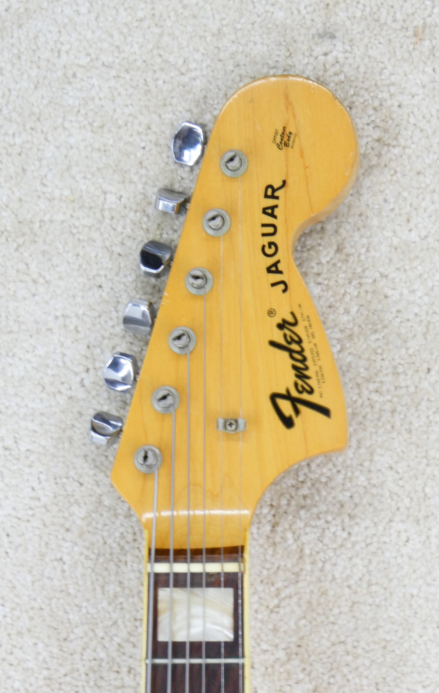 Fender Jaguar 1972 - Sunburst