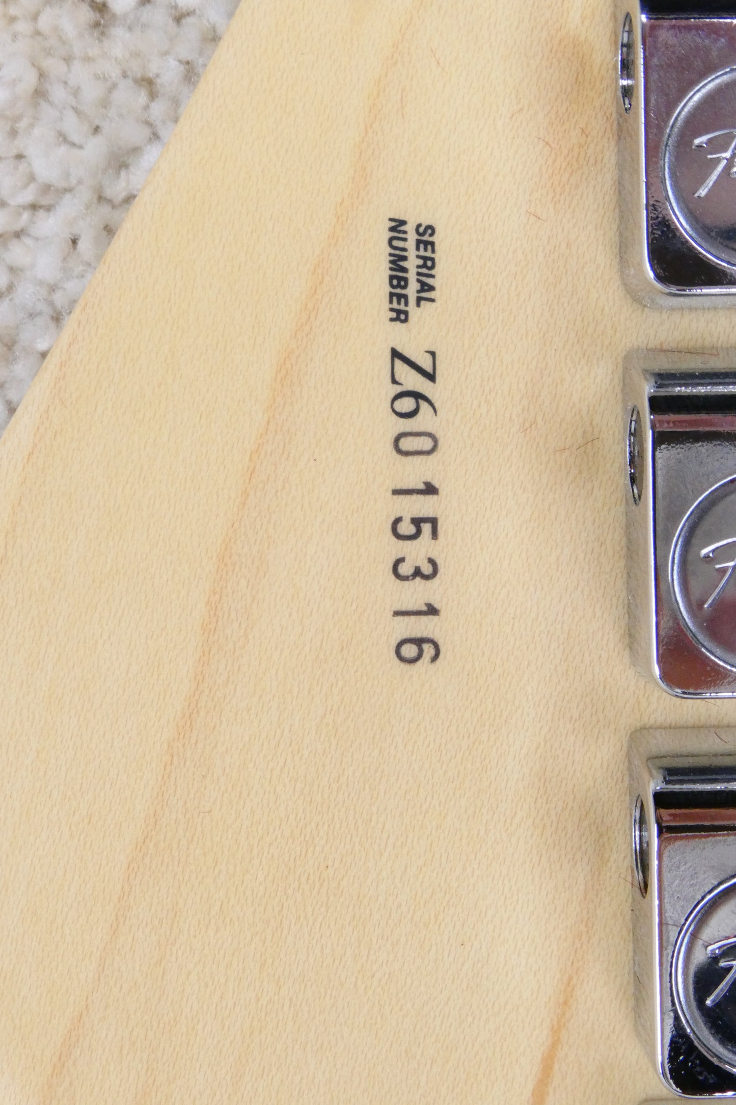 Fender 60th Anniversary Stratocaster with Silver Anniversary Case