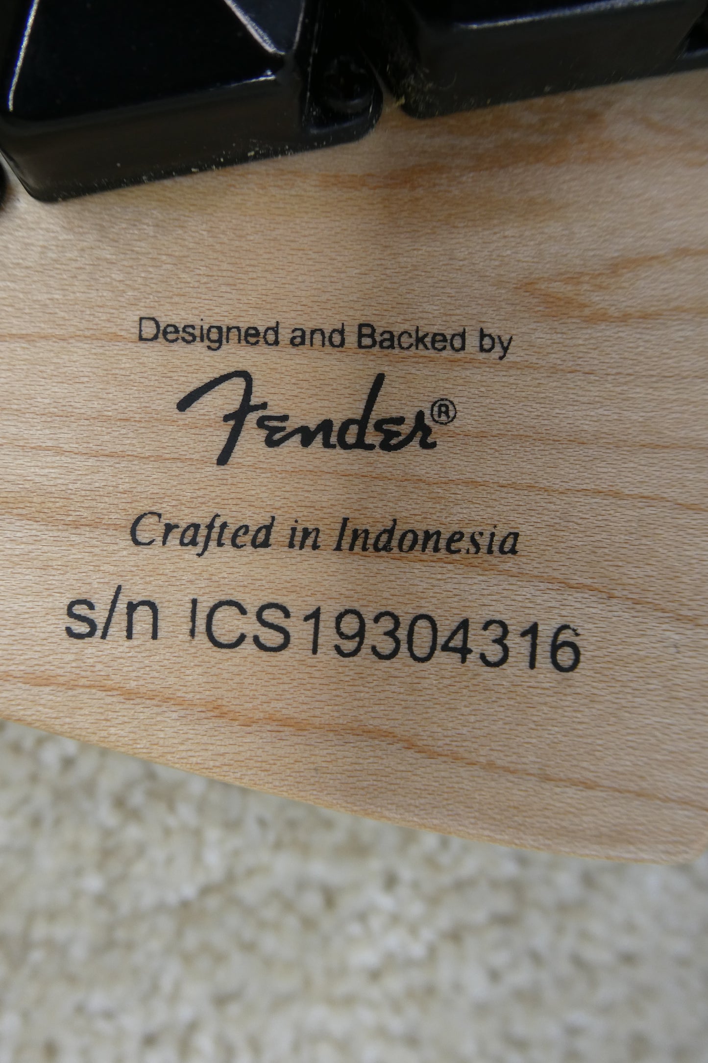 Squier Stratocaster - Tobaccoburst