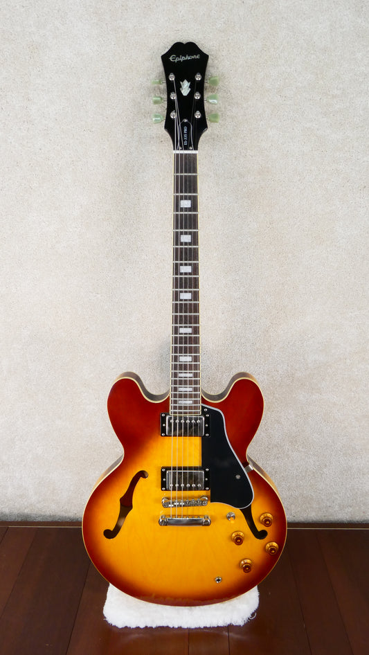 Epiphone ES-335 Dot Pro IT Duke Robillard w/GB USED AVG #16051501159