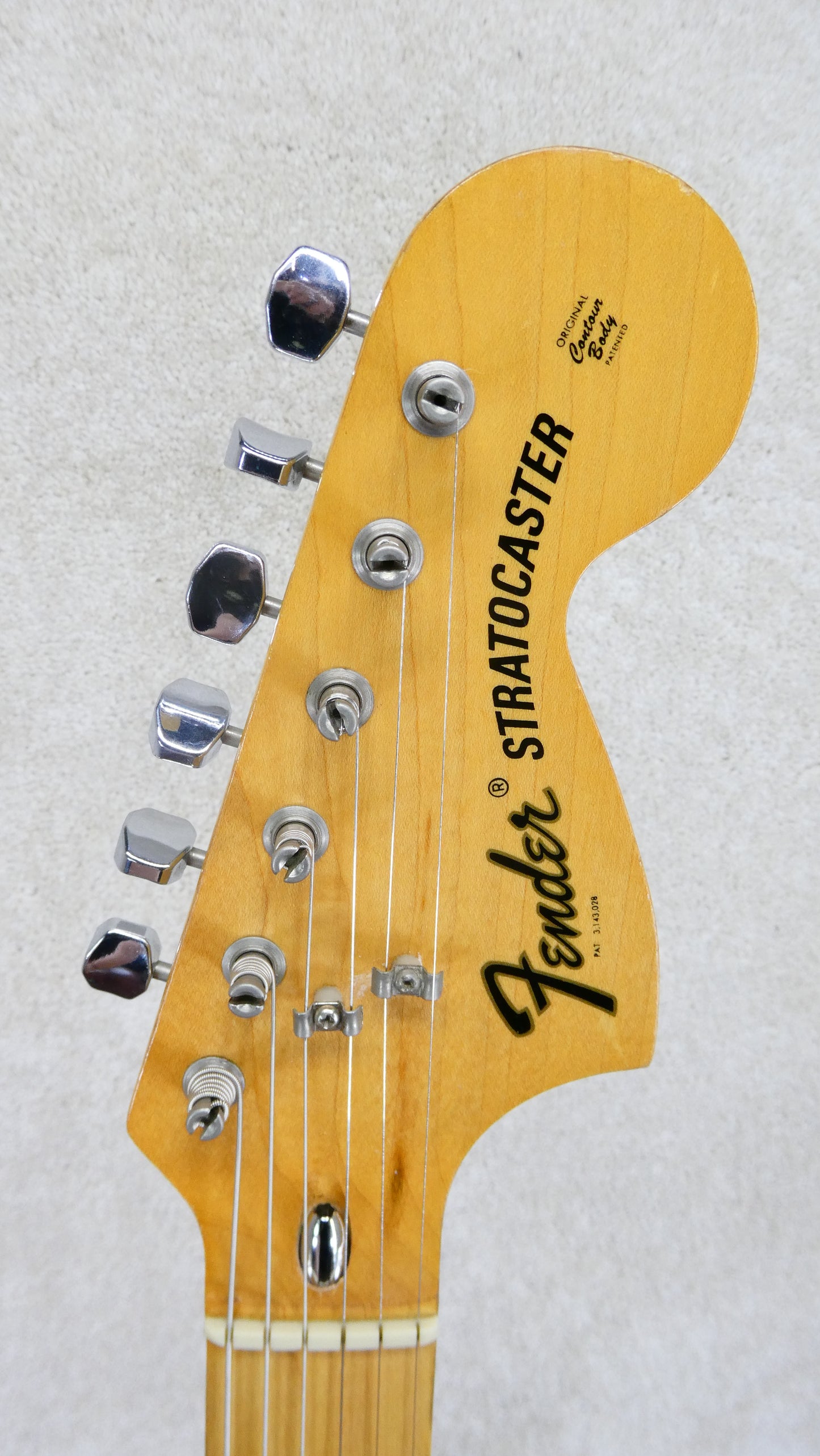 Fender Stratocaster 1974 - Black w/OHSC USED #558316