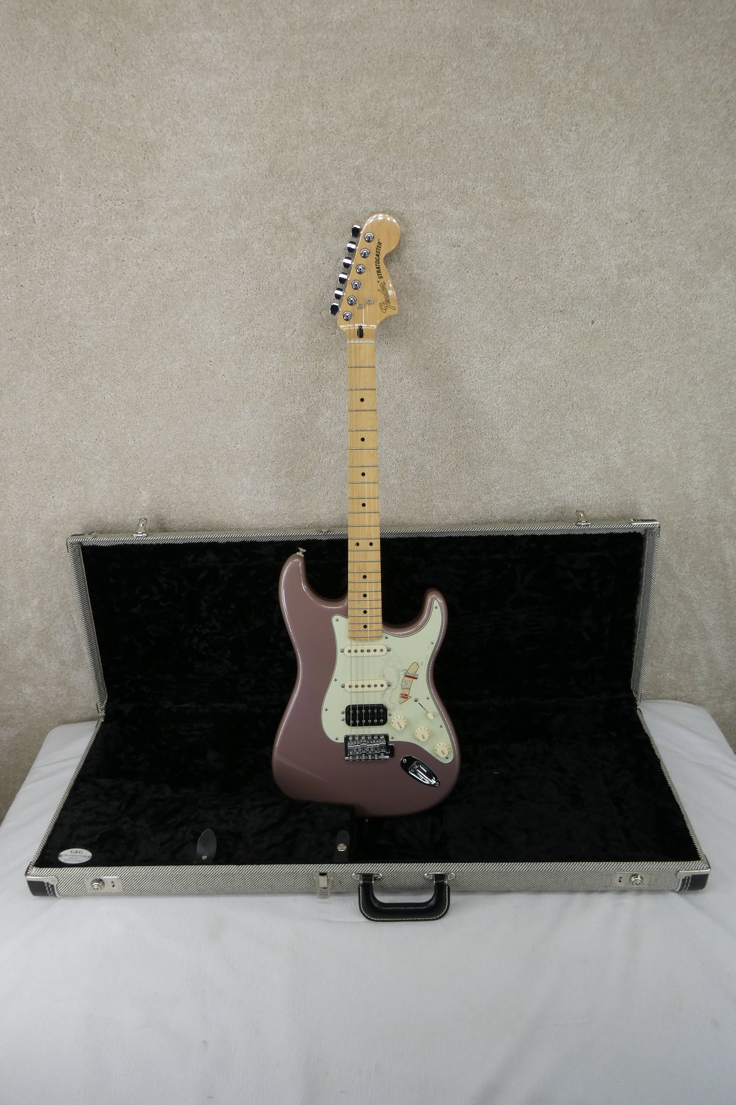 Fender VINTERA 70S STRAT Burgundy Mist #MX1337232 w/OHSC