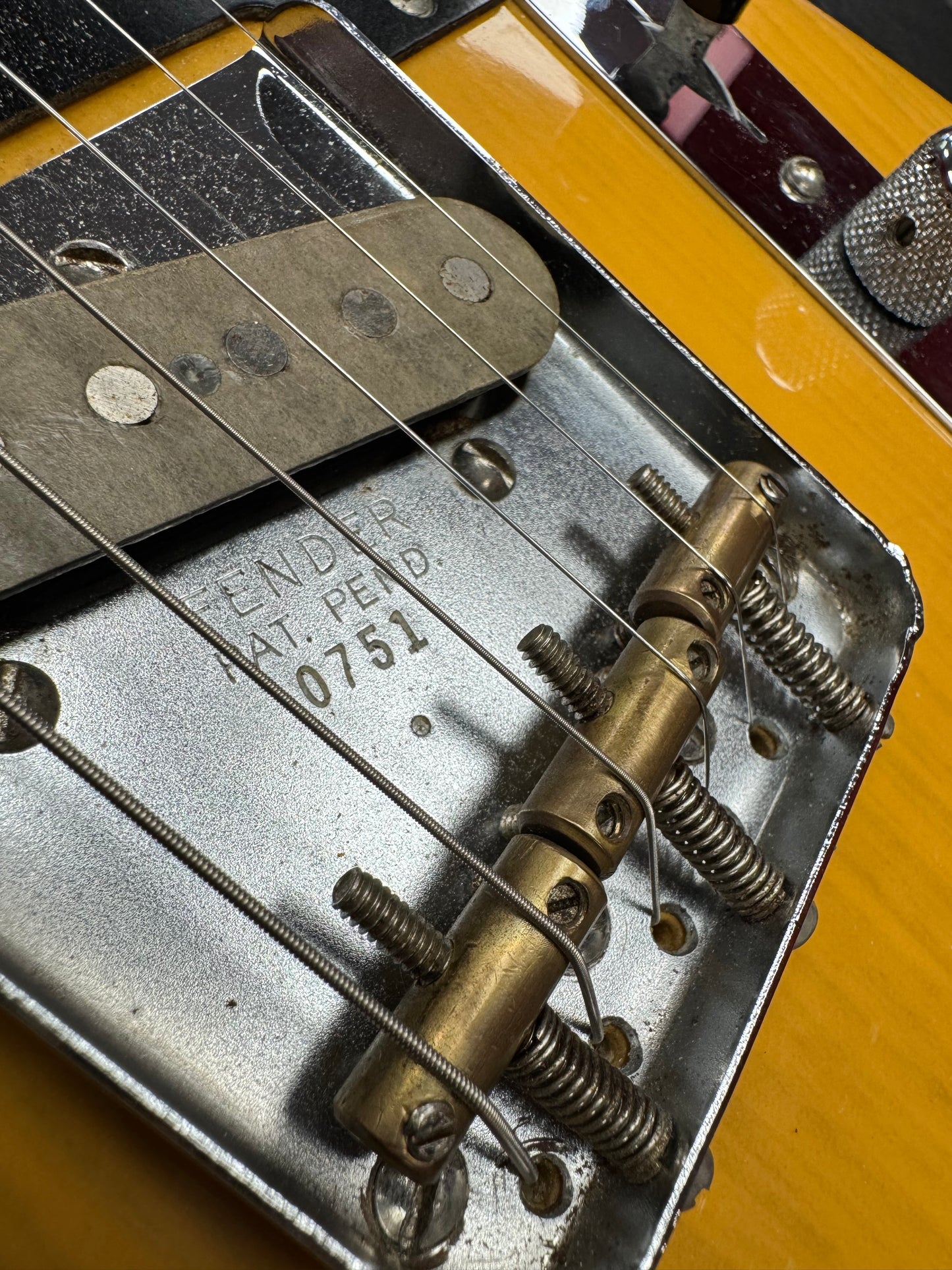 Fender 52 Reissue Telecaster 1982 Butterscotch  Natural First Year Run !