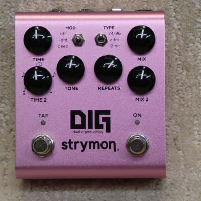 Strymon  Dig   2FS 2022 Pink Metallic